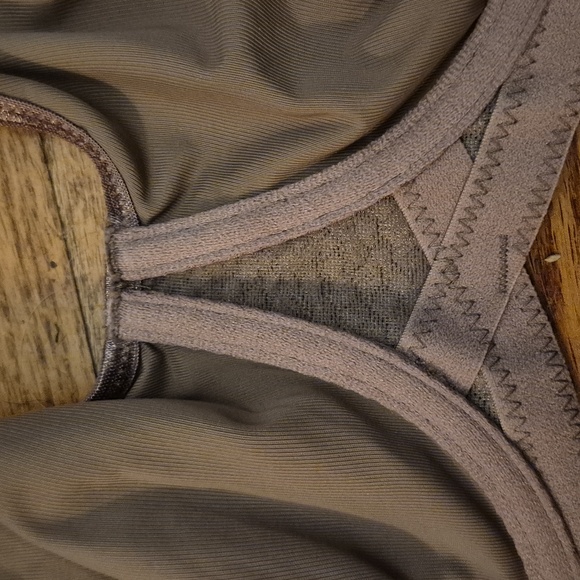 Breezies Underwire Support Bra - Cocoa (Sz 40C) Lace Mesh Fully Lined No Padding - Picture 4 of 8